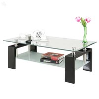 Royal Oak Atlas Coffee Table (Black and White)