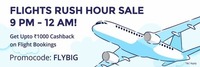 Get 10% upto Rs. 1000 cashback on Flight Booking at Paytm