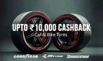 Get 30%cashback on Tyres Get 30%cashback on Tyres discount offer