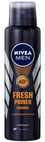 Nivea Male Deodorant Fresh Power Charge, 150ml