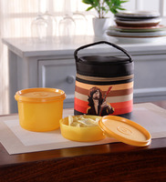 Tupperware Junior Rocker Plastic Lunch Box with Insulated Bag - Set of 2