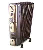 Bajaj 2000 Majesty OFR RH 9 Plus Oil Filled Radiator Brown & Golden