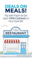 Upto 100% Cashback at your nearby restaurants everytime