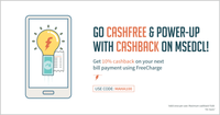 Get 10% cashback on MSEDCL bill payment on Freecharge