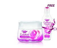 Dabur Gulabari 3-in-1 Lotion, 200ml with Free Gulabari Cold Cream, 55ml 