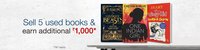 Sell 5 Used Books @ Amazon & Get Rs.1000 back as Amazon Pay balance (Offer available only in Bangalore)