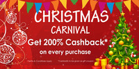 200% cashback on everything 