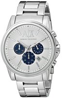 Armani Exchange End-of-season Outerbanks Analog Silver Dial Men's Watch