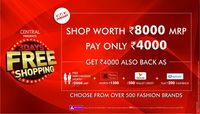 Central Presents 3 Days Free Shopping..jan 6th-8th