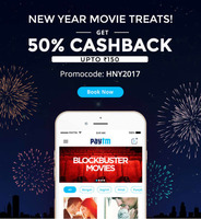 Get 50% cashback on movies