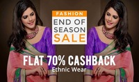 Ethnic Wear: Upto 85% off + Flat 70% Cashback