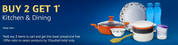 Home & Kitchen : Buy 2 get 1 Kitchen products- Cloudtail India