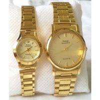 Buy HMT Gold Plated Couples Watch 