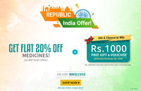 NETMEDS - Flat 20% Off - No minimum Purchase