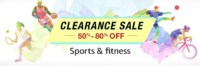 Amazon Sports & Fitness Clearance sale: 50%-80% off