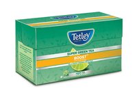 Tetley Super Green Tea, Boost, 30 Tea Bags