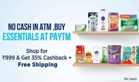 Get 35% cashback on FMCG + Free Shipping