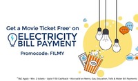 Get a Movie Ticket Free on Electricity, Financial Services, Metro, Gas, Tolls, Water & Education bill payments