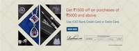 Get ₹1500 off on all purchases of ₹5000 and above at luxehues using ICICI Bank Credit or Debit Card