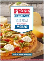 Dominos free pizza (Min order 500 RS) mobile app