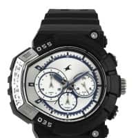 Fastrack Men Chronograph White Dial Watch 38007PP01J
