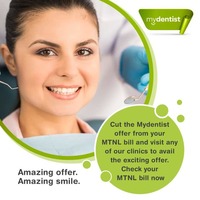 MyDentist MTNL free teeth cleaning Session Offer