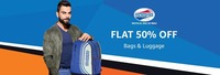 Flat 50% off  on American Tourister