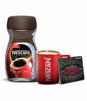 NESCAFE Classic Coffee 200g Jar, Red Mug and Coaster Free