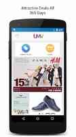 UMV: 15% off +5% cashback on Pantaloons and American tourister vouchers today (6 - 8 p.m)