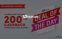 Get Upto Rs.30 Cashback on Recharge & Bill Payments