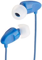 AmazonBasics In-Ear Headphones with universal mic (Blue)