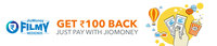 Flat Rs.100 Cashback using JioMoney on BookMyShow (Friday, Saturday and Sunday)