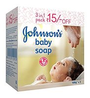 Johnson's Baby Soap 100g (Pack of 3)