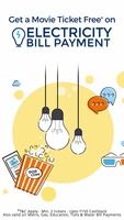 Get a Movie Ticket free on Electricity bill payment @ Paytm