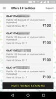[Ola Surprise Mondays] Flat Rs.100 OFF on your next 3 rides in Hyderabad