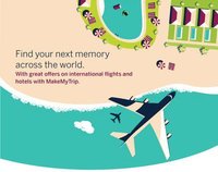 Get Rs.4000 off on International Hotels &  6% Cashback on international Flights with MakeMyTrip for American Express Cards