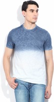 Flipkart - Levi's Solid Men's Round Neck Blue, White T-Shirt