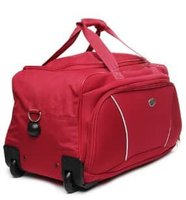 American Tourister Polyester Red Travel Duffle (Y65 (0) 00 357) 