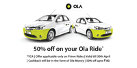 Flat 50% off on Mumbai Ola Prime rides