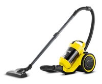 Karcher VC 3 0.6 - Litre Bagless Dry Vacuum Cleaner (Yellow) 