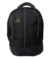 [75%] United Colors of Benetton black Backpack