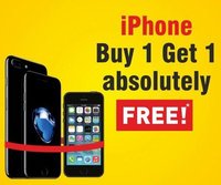 Buy one get one FREE. Buy iphone7 get iphone5s Free