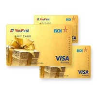 Up to 5% off on BOI gift card 