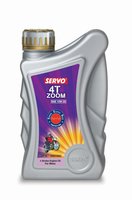 Servo 4T Zoom 10W-30 Petrol Engine Oil for 2/3 Wheelers (900 ml) 