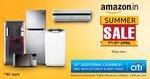 Amazon Summer Sale : Amazon Live Appliances Sale 10% Cashback on Citi Bank Cards - 7th to 9th April 