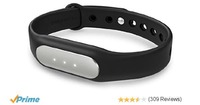 Mi Band Smart Wristband for Android, iPhone and Other Smartphones (Black) 