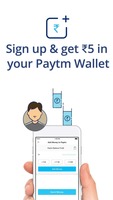 Sign up on Paytm & Get Rs. 5 in your Paytm wallet 