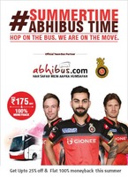 Abhibus - 25% discount upto 175rs on bus bookings+5% abhicash redemption upto 50rs+100% cashback