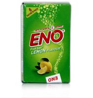 Eno Fruit Salt Supersaver Pack - 5+1 Pieces (Lemon) Pantry
