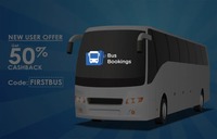 (Sms received) 100% Cashback on 1st Bus Booking at Mobikwik